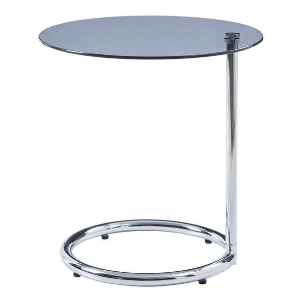 Table d'appoint Ylivieska verre trempé 46 x 45 cm [en.casa]
