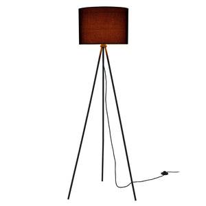 Stehleuchte Drehfuß 1x E27 Ø 29,5 x 150 cm Zwart lux.pro - premiumXL