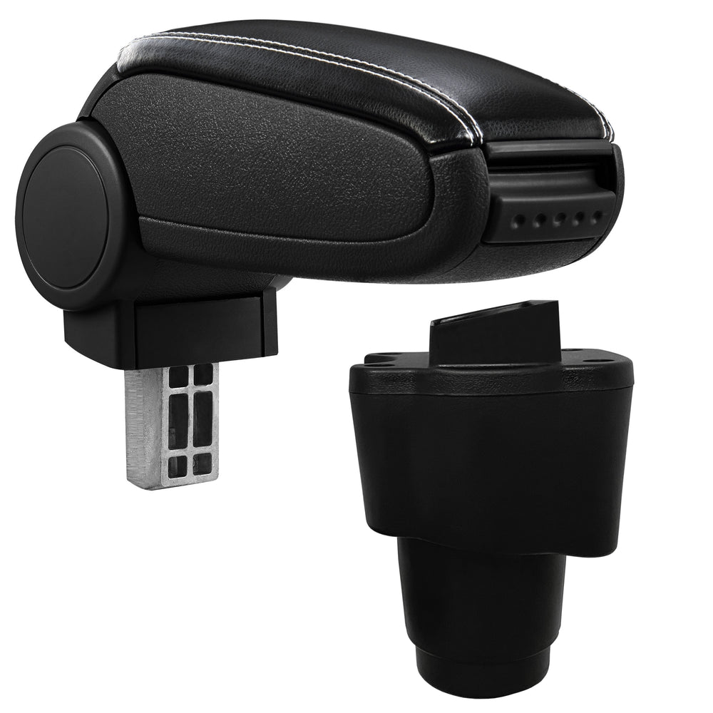 Accoudoir Central Rembourré avec Compartiment de Rangement pour Dacia Sandero II 2ème Génération à partir de l'Année 2012 [pro.tec]