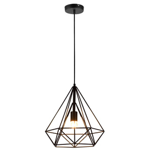 Hanglamp Trieste vintage metaal 40xØ37 cm E27 - 2 kleuren