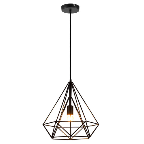 Hanglamp Trieste vintage metaal 40xØ37 cm E27 - 2 kleuren