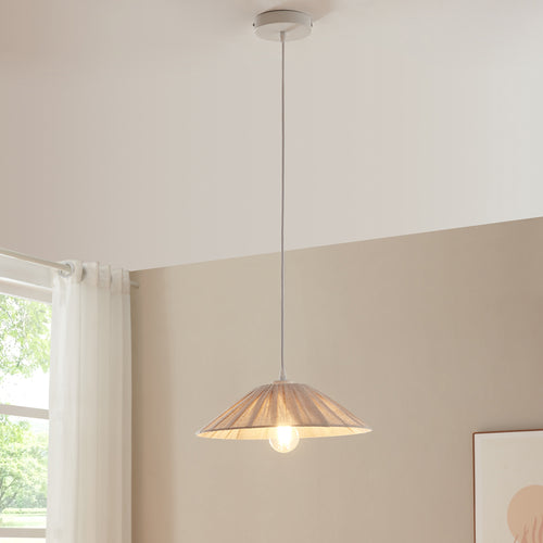 Hängeleuchte Bridge Wit/Beige [lux.pro] - premiumXL