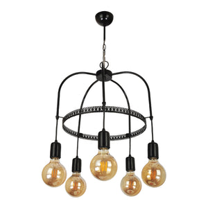 Hanglamp Llandudno E27 metaal in verschillende kleuren en maten [lux.pro] - premiumXL