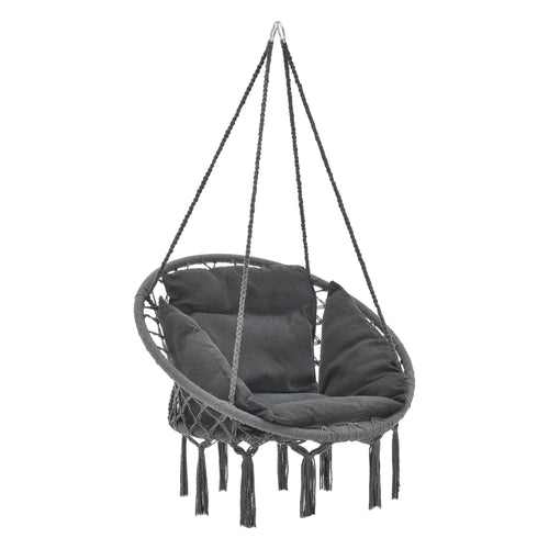 Hangstoel Kailua met kussen katoen max 150 kg - 3 varianten