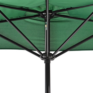 demi-parasol Eger 300 cm x 150 cm x 230 cm casa.pro