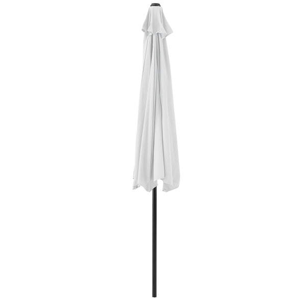 [casa.pro] Parasol halfrond voor balkons of terrassen 300x150x230 - 4 varianten