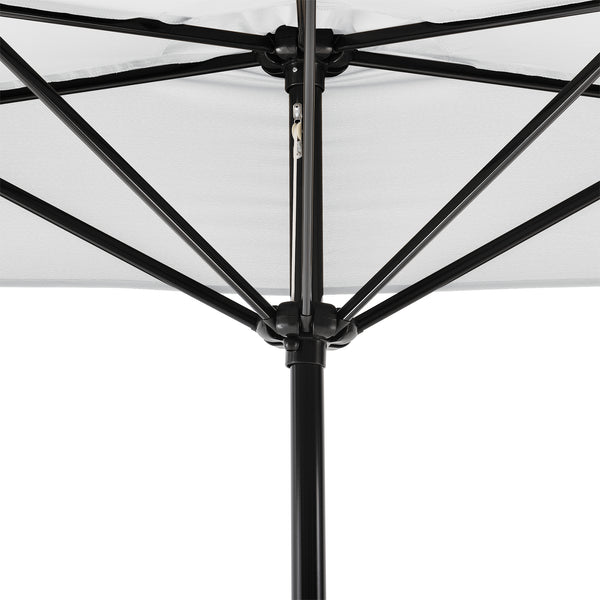 [casa.pro] Parasol halfrond voor balkons of terrassen 300x150x230 - 4 varianten
