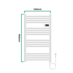 Sèche-serviettes électrique Follo avec radiateur 500W pro.tec