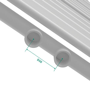 Radiateur sèche-serviettes Voss à lames plates acier [neu.haus]