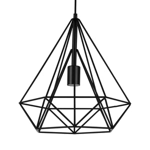Hanglamp Trieste vintage metaal 40xØ37 cm E27 - 2 kleuren