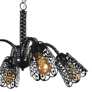 Suspension Garforth E27 noir [lux.pro]