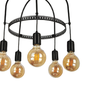 lux.pro Hanglamp Llandudno E27 - 5 varianten
