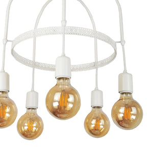 lux.pro Hanglamp Llandudno E27 - 5 varianten
