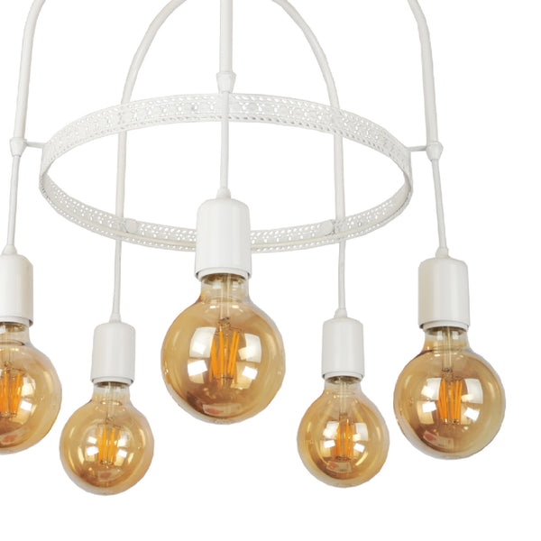 lux.pro Hanglamp Llandudno E27 - 5 varianten
