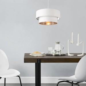 Suspension Lopar E27 en Métal et Textile [lux.pro]