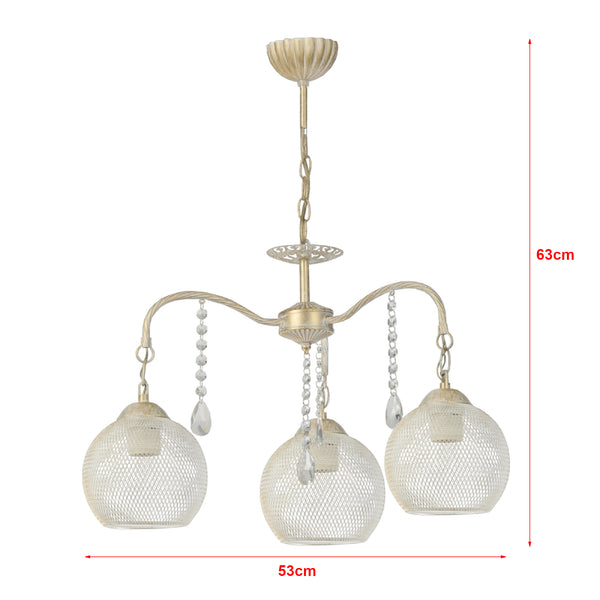 lux.pro Hanglamp Randalstown E27 - 4 varianten