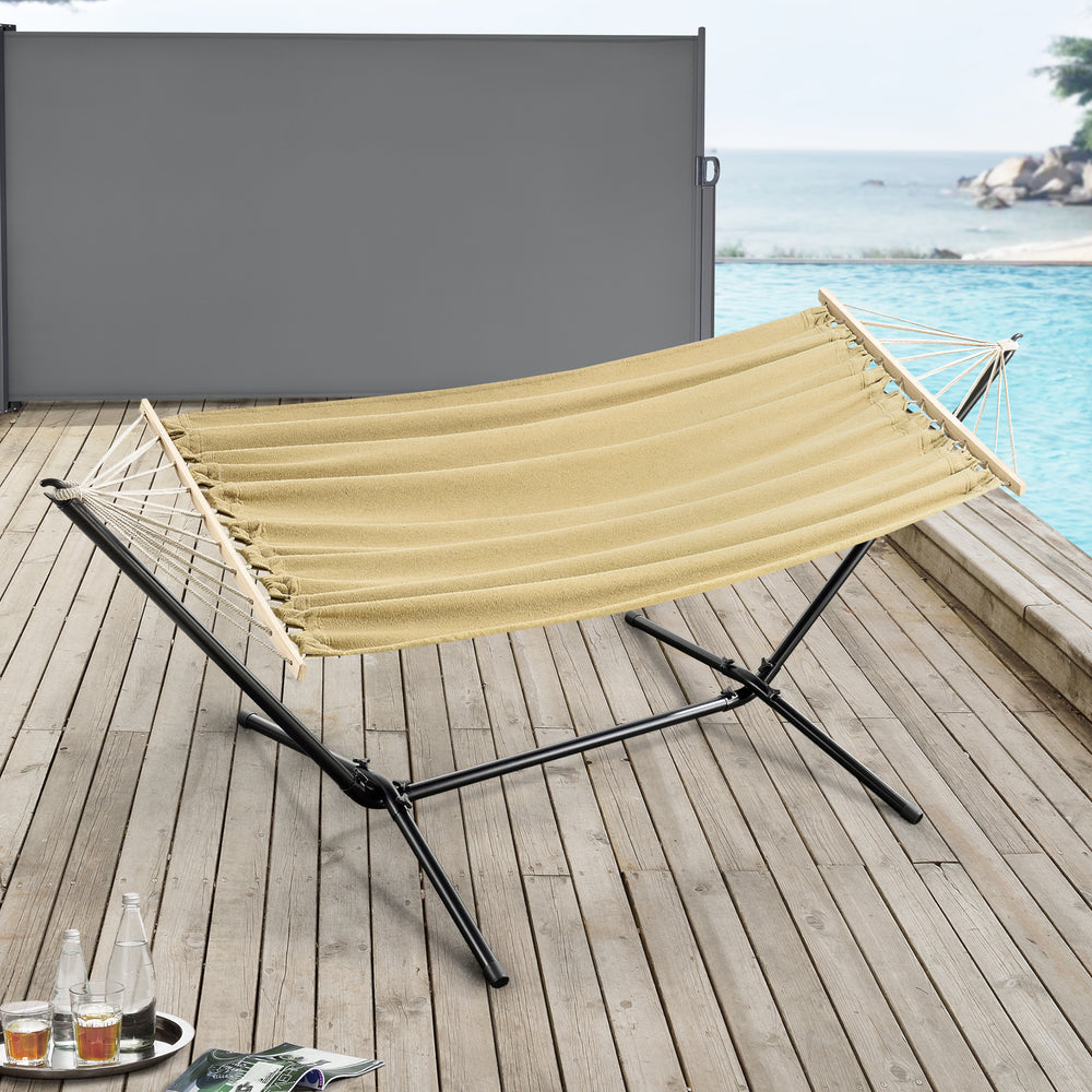 Hangmat Surte met frame 200x100 cm [en.casa] - premiumXL