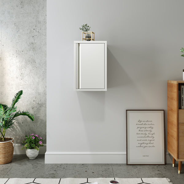 Metalen wandkast Burlöv 50x33x35 cm [en.casa]