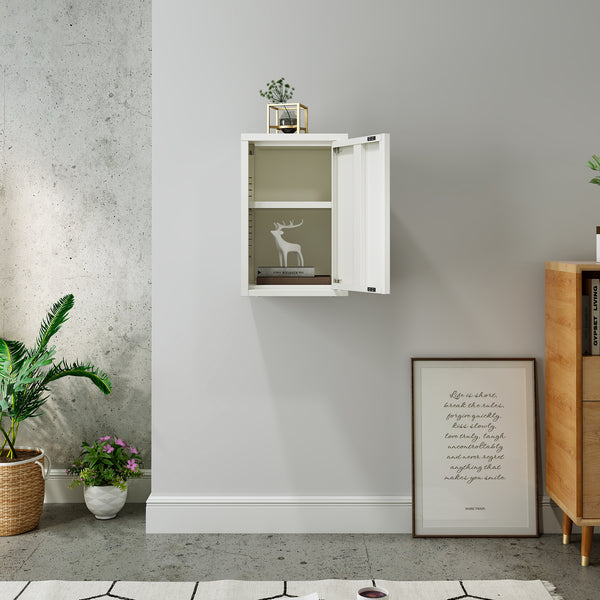 Metalen wandkast Burlöv 50x33x35 cm [en.casa]