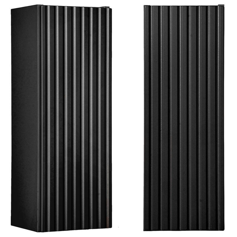 Croquis coté Armoire murale de salle de bain Newport noir [en.casa]