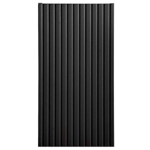 Armoire murale de salle de bain Newport noir [en.casa]
