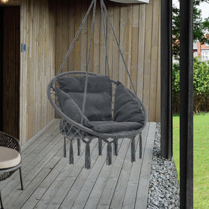 Hangstoel Kailua met kussen katoen max 150 kg - 3 varianten