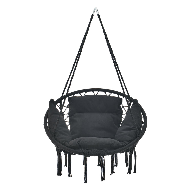 Maatschets Hangstoel Kailua met kussen katoen max 150 kg - 3 varianten