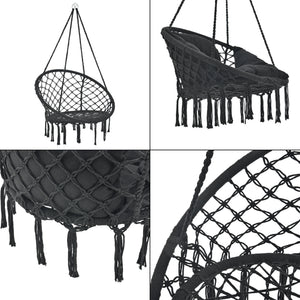 Hangstoel Kailua met kussen katoen max 150 kg - 3 varianten