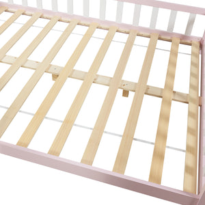 Kinderbed Hesel huisbed met uitvalbeveiliging [en.casa]
