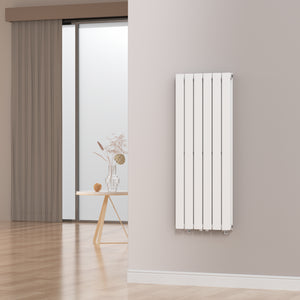 Radiateur à panneaux double Nore 1140 W acier 120 x 45 cm blanc [neu.haus]