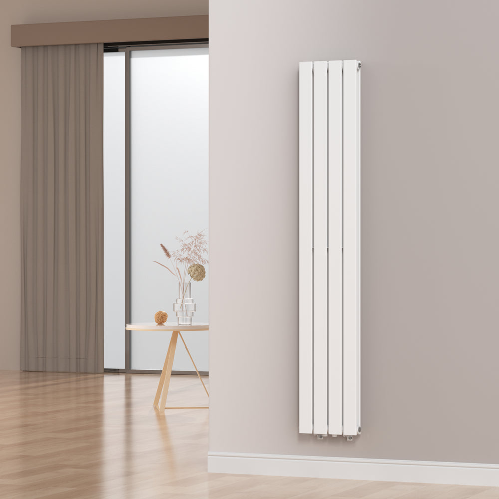 [neu.haus] Designradiator Nore 180x30x7,8 cm wit