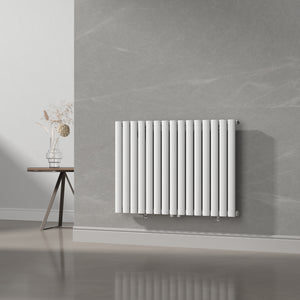Radiateur à panneau plat Nore 653 W acier 60 x 90 cm blanc [neu.haus]