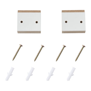Radiatoromkasting radiatorombouw MDF wit hoogglans - verschillende maten