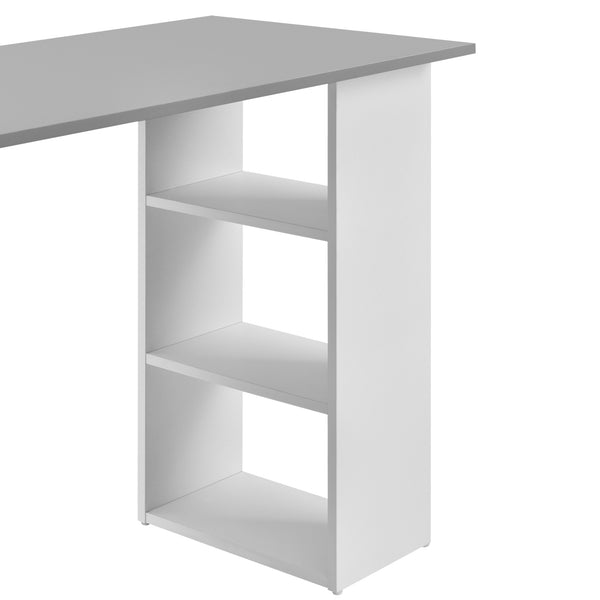 Bureau Lemberg met 3 laden en vakken 120x49x72 cm - verschillende kleuren