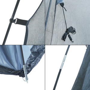 pro.tec Paviljoen Beekdaelen met klamboe 305x305x213 cm - 2 varianten