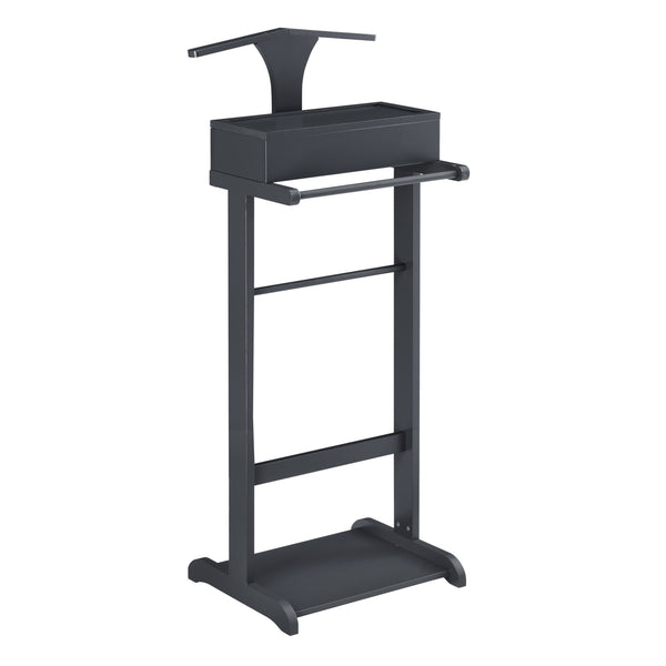 [en.casa]® Kledingrek met opbergdoos en bodemplank staand - verschillende kleuren