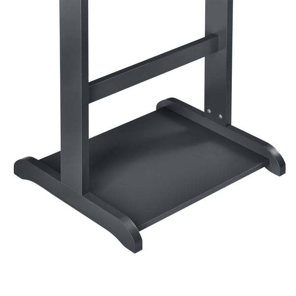 [en.casa]® Kledingrek met opbergdoos en bodemplank staand - verschillende kleuren