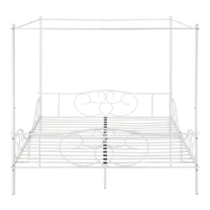 Lit à Baldaquin Finström en Métal Plusieurs tailles et couleurs différentes [en.casa]