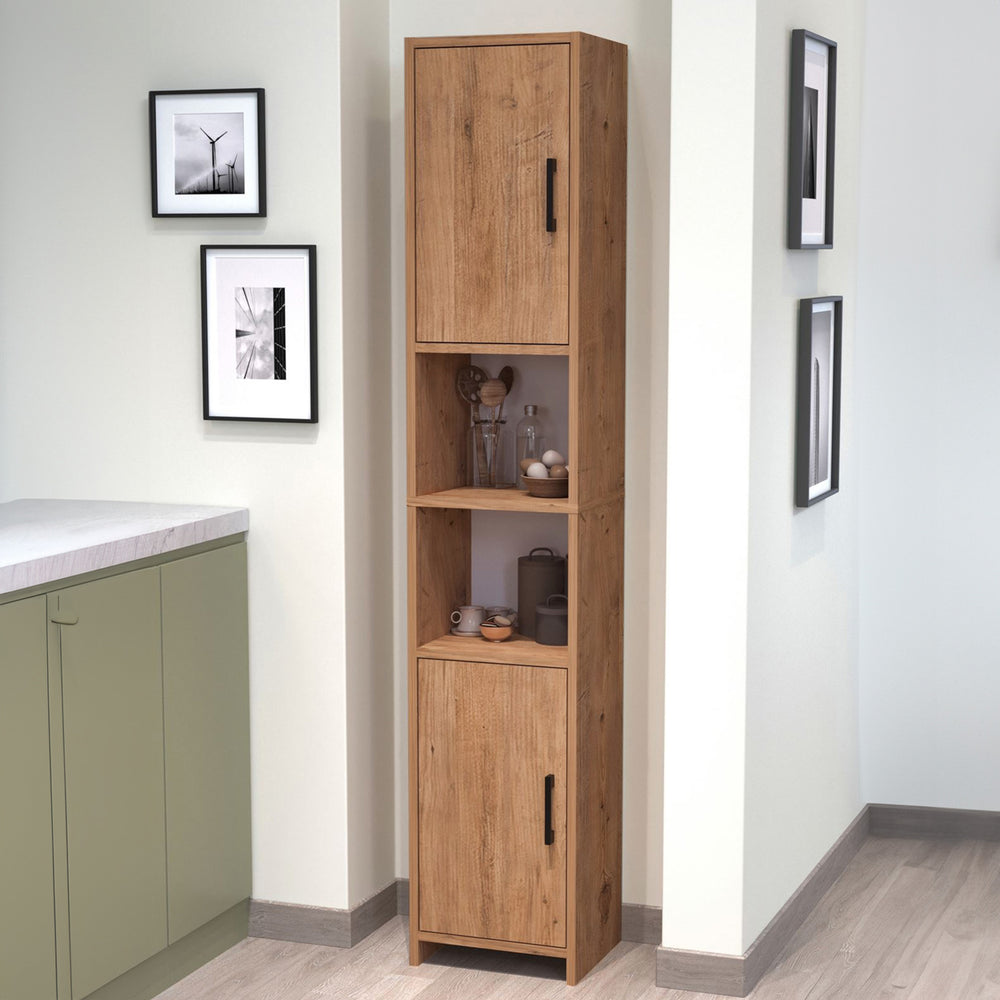 Meuble colonne de cuisine Rautrina 180 x 35 x 30 cm [en.casa] 