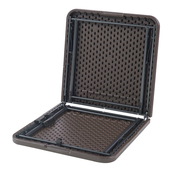 Table de camping pliante Adelfia à hauteur réglable 120 x 60 cm [en.casa]