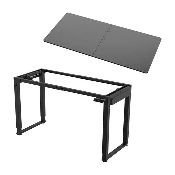 Bureau Kirkkonummi zit sta elektrisch tafelblad met tafelframe pro.tec