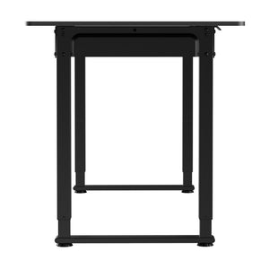 Bureau Kirkkonummi zit sta elektrisch tafelblad met tafelframe pro.tec