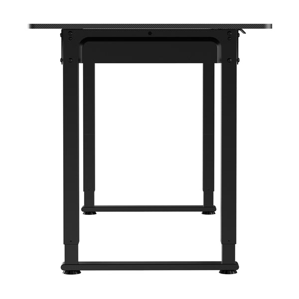 Bureau Kirkkonummi zit sta elektrisch tafelblad met tafelframe pro.tec