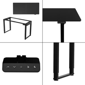 Bureau électrique à hauteur réglable Kirkkonummi pro.tec
