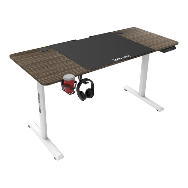 Bureau électrique Hayward à hauteur réglable 140 x 60 x 72 - 117 cm [pro.tec]