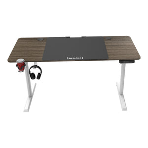 Bureau électrique Hayward à hauteur réglable 140 x 60 x 72 - 117 cm [pro.tec]