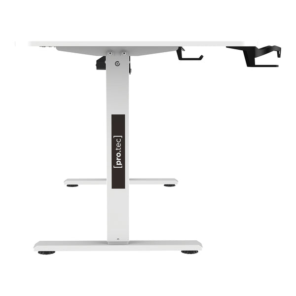 Bureau électrique à hauteur réglable Stryn assis debout rectangulaire [pro.tec]