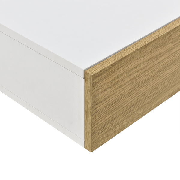 Wandplank met lade 50x24x12cm 2 stuks set - verschillende kleuren