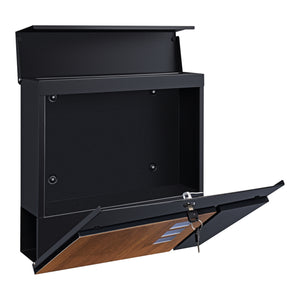 [en.casa] Brievenbus Alfstedt 37x37x10,5 cm - 3 varianten