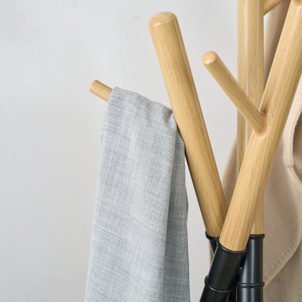 Portemanteau Laerdal acier 172 x 49 x 49 cm [en.casa] 